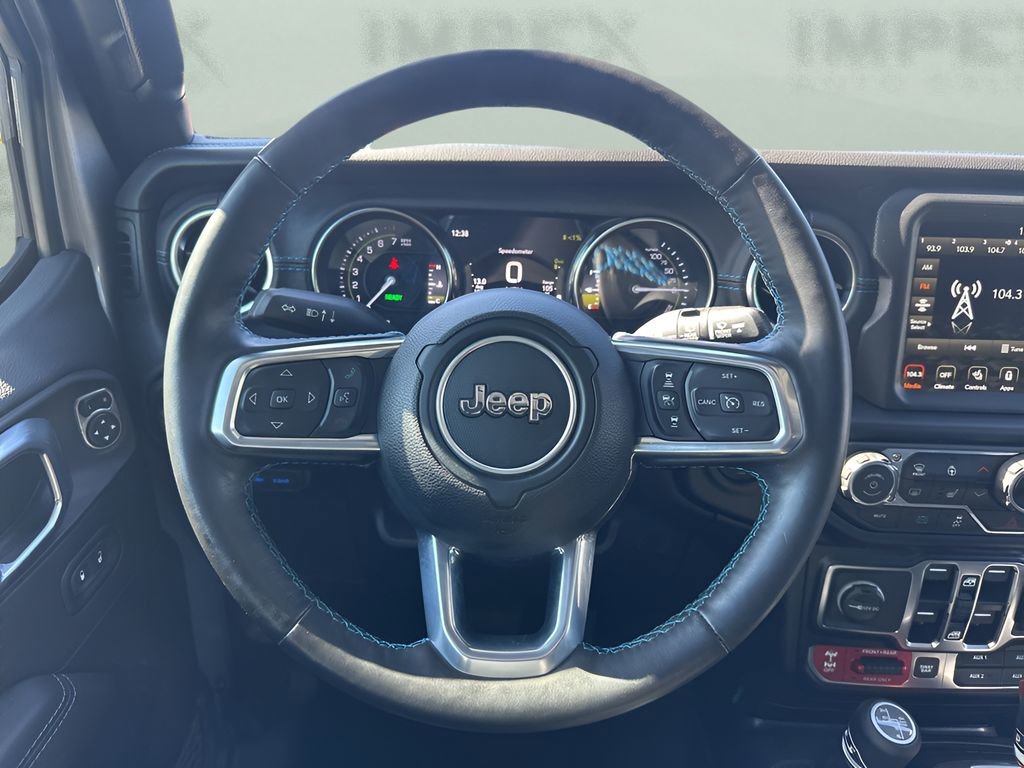 Used 2021 Jeep Wrangler Unlimited Rubicon 4xe w/ Steel Bumper Group image 12