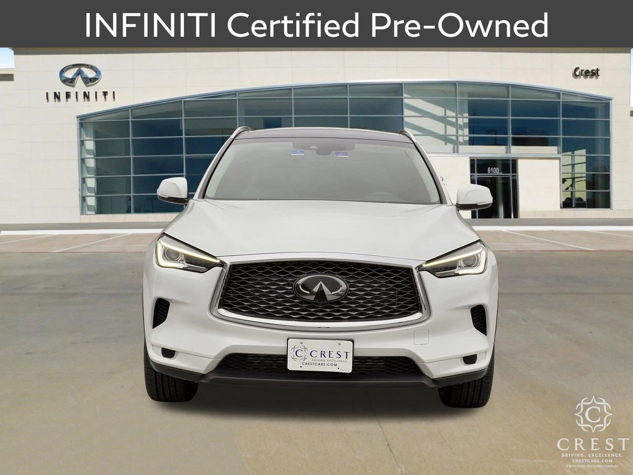Certified 2023 INFINITI QX50 Luxe FWD image 9