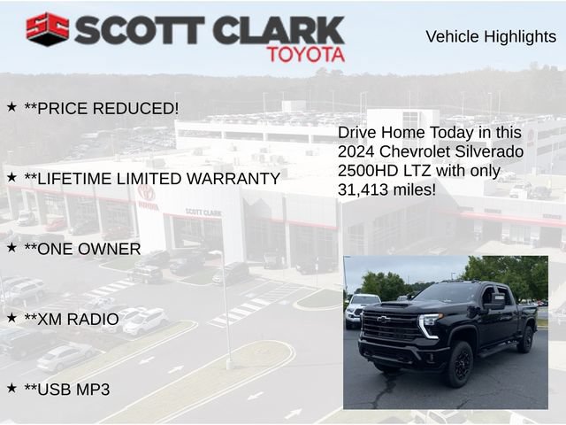Used 2024 Chevrolet Silverado 2500 LTZ w/ LTZ Plus Package AWD/4WD image 13