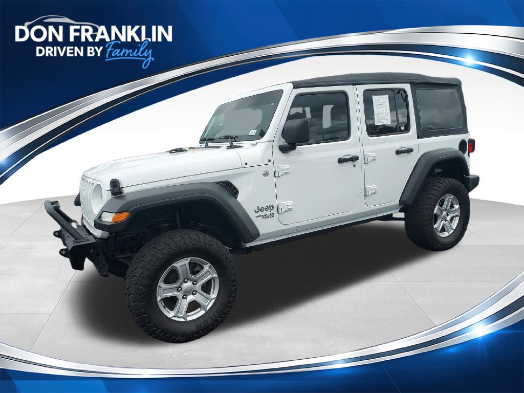 Used 2019 Jeep Wrangler Unlimited Sport S AWD/4WD 360° Tour