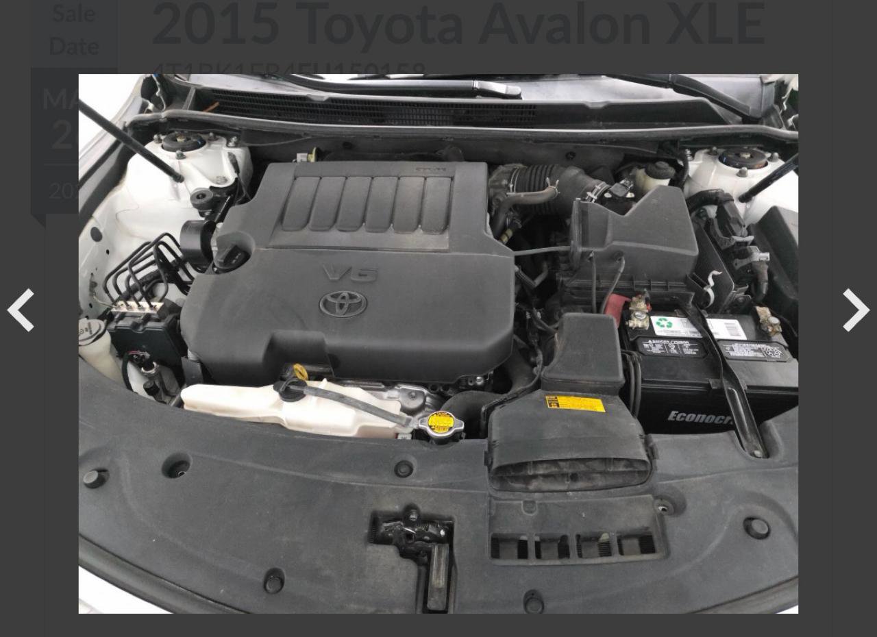 Used 2015 Toyota Avalon XLE FWD image 4