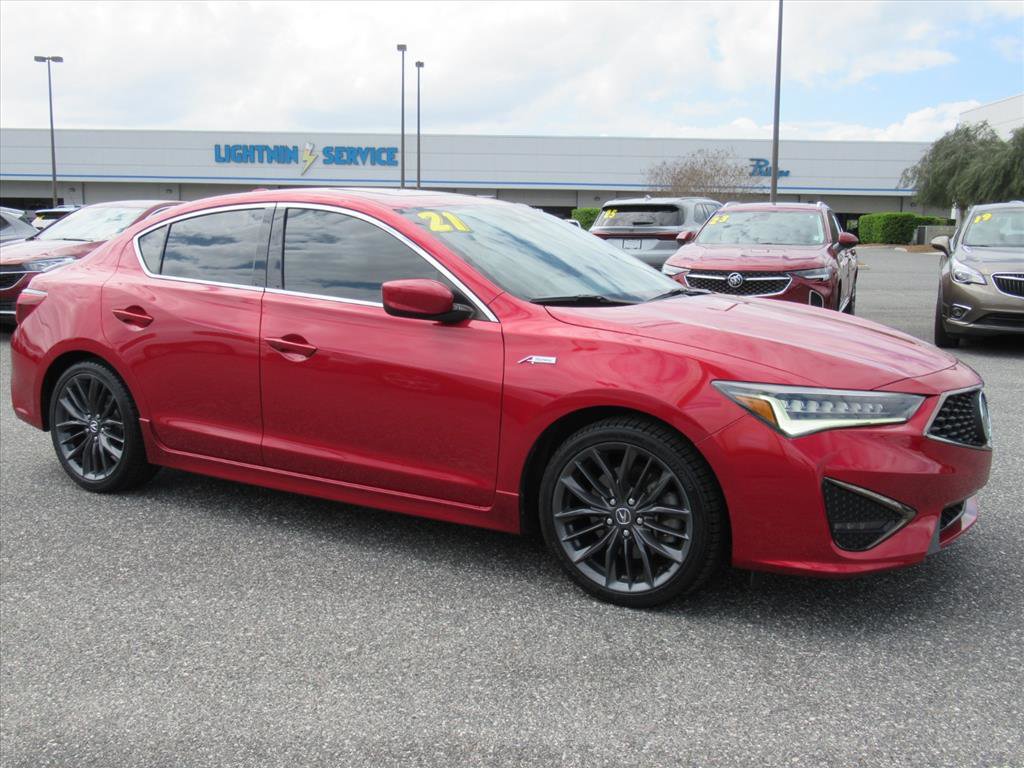 Used 2021 Acura ILX w/Tech w/A-SPEC image 2