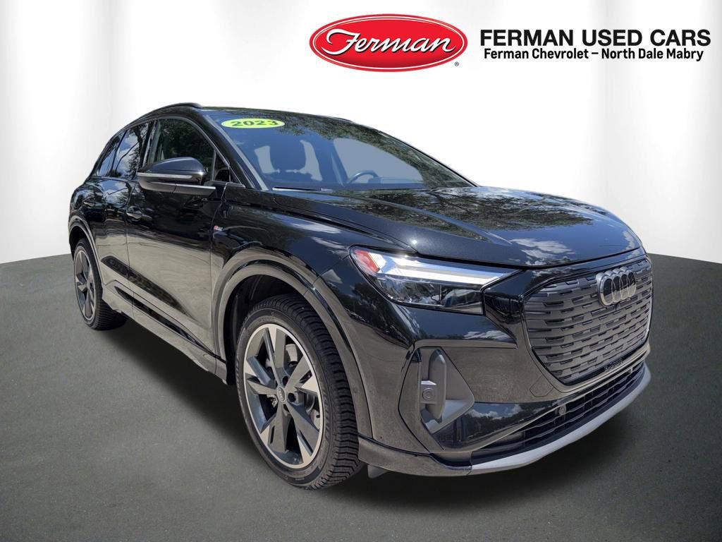 Used 2023 Audi Q4 e-tron Premium Plus AWD/4WD image 9