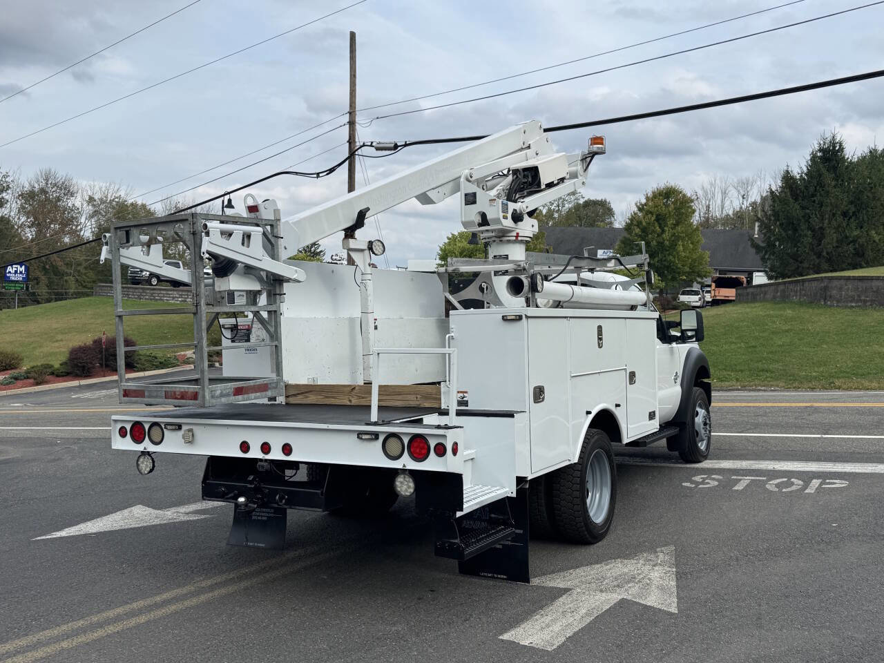 Used 2014 Ford F550 2WD Regular Cab Super Duty w/ Snow Plow Prep Package image 9