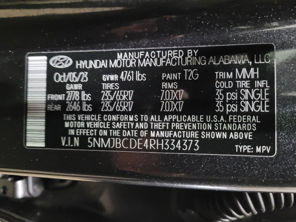 Used 2024 Hyundai Tucson SEL AWD/4WD image 33