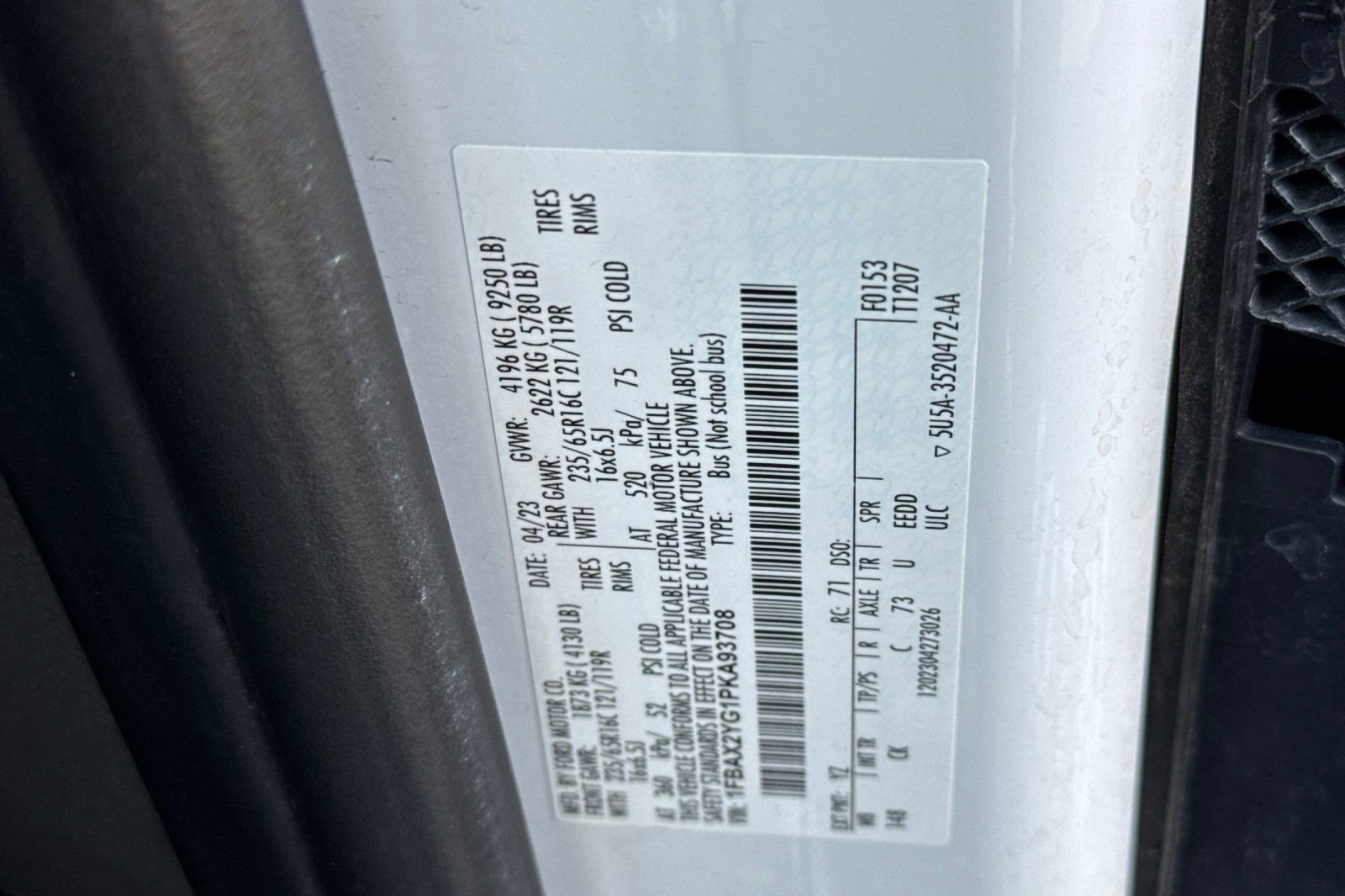 Used 2023 Ford Transit 350 XLT image 33