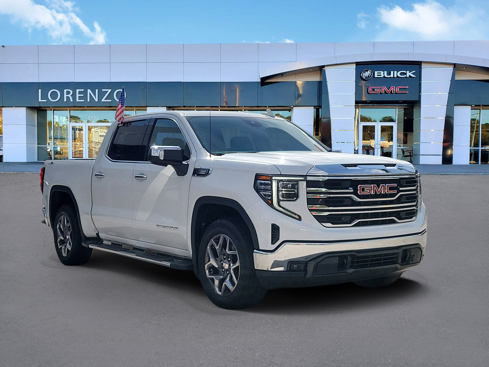 Used 2023 GMC Sierra 1500 SLT w/ SLT Premium Package AWD/4WD image 3