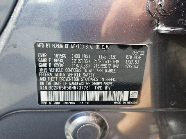 Used 2022 Honda HR-V EX image 16