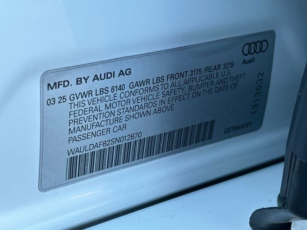 New 2025 Audi A8 L 3.0T image 66