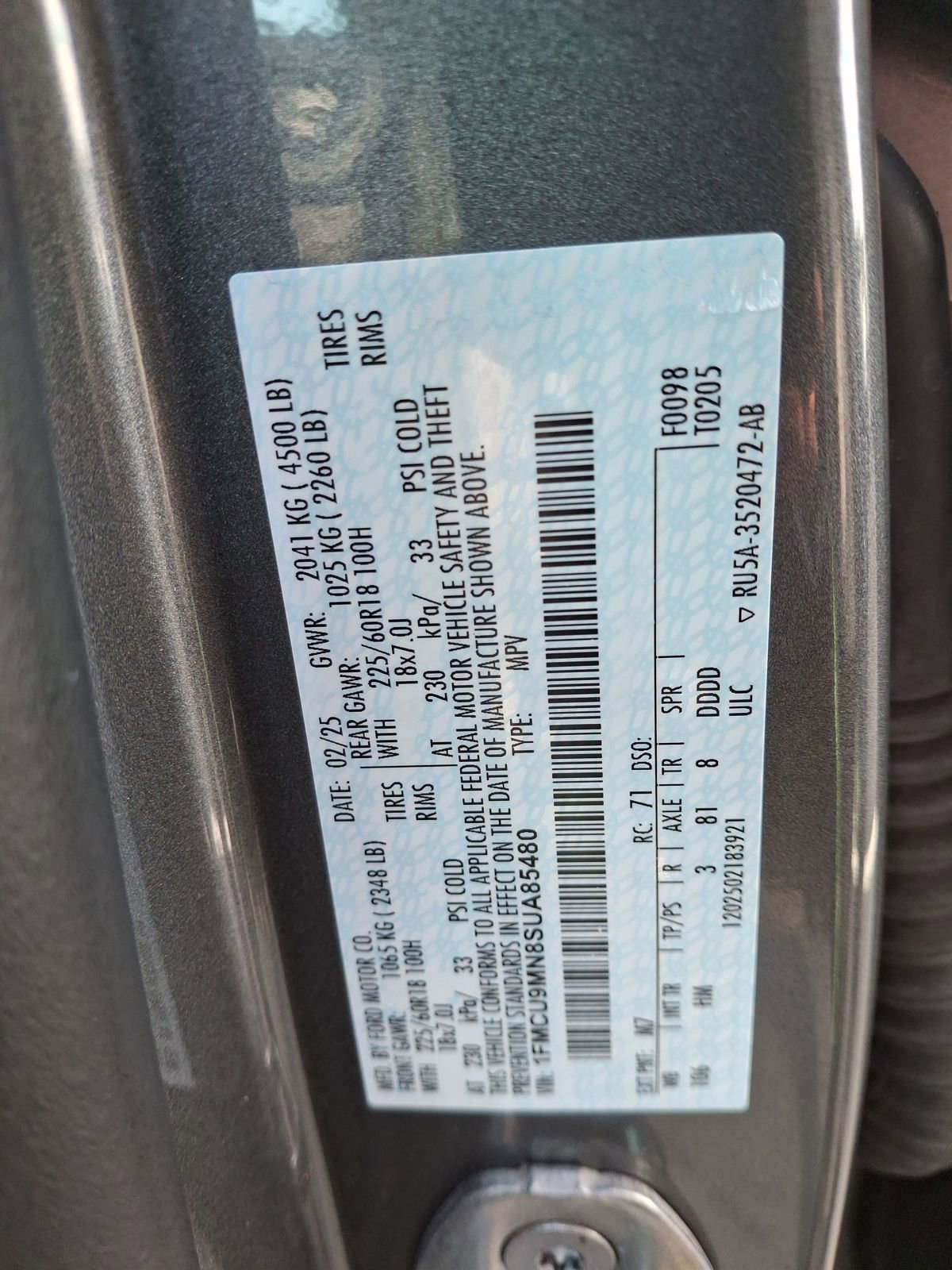 Used 2025 Ford Escape ST-Line image 27