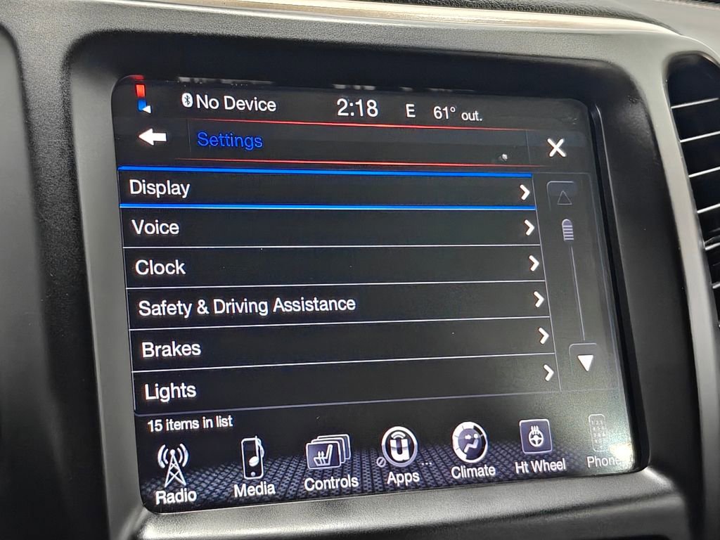 Used 2015 Jeep Cherokee Latitude w/ Cold Weather Group image 36