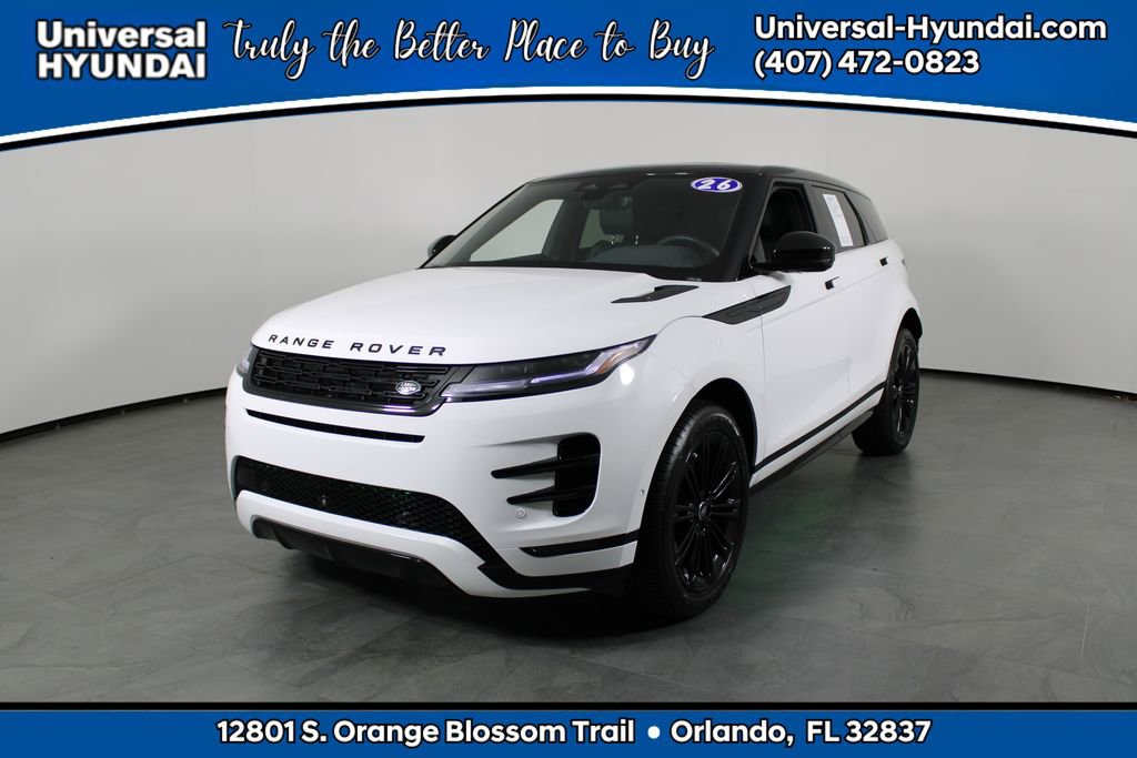 Used 2026 Land Rover Range Rover Evoque Dynamic SE