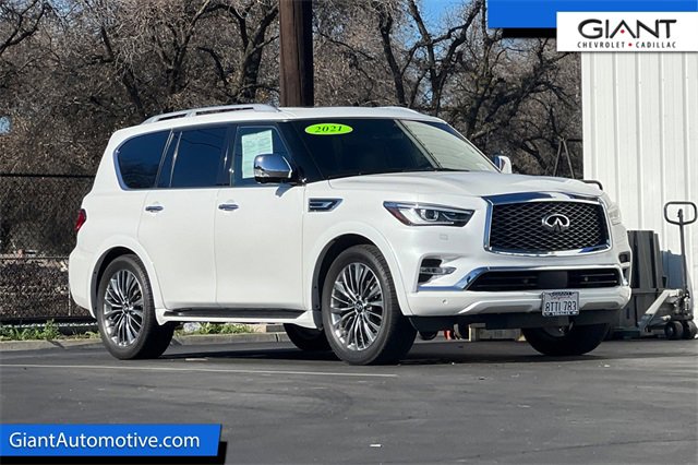 Used 2021 INFINITI QX80 Sensory w/ All-Season Package image 1