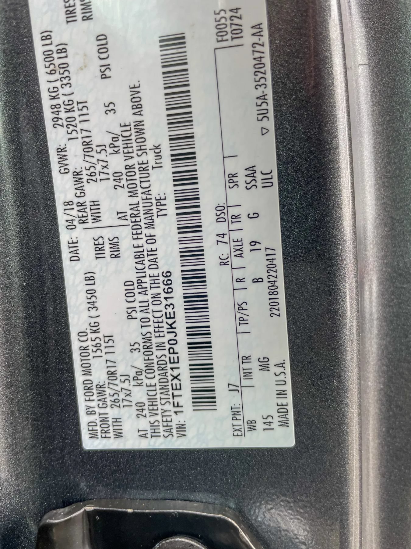 Used 2018 Ford F150 XLT AWD/4WD image 51