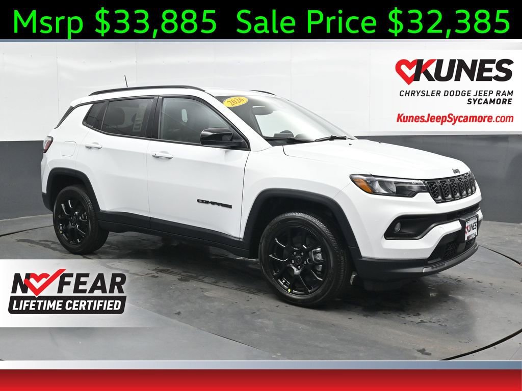 New 2026 Jeep Compass Latitude