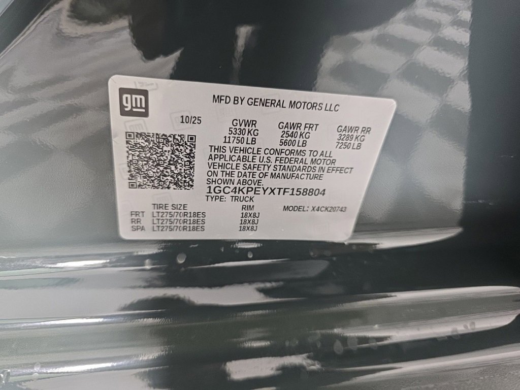 New 2026 Chevrolet Silverado 2500 LTZ w/ LTZ Convenience Package image 11