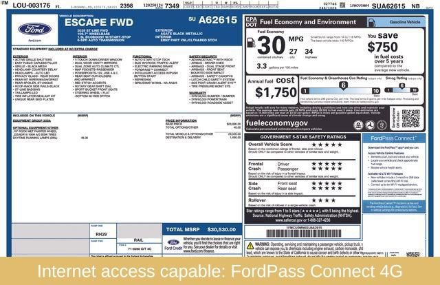 Used 2025 Ford Escape ST-Line image 6