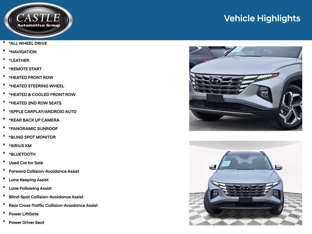 Used 2024 Hyundai Tucson Limited AWD/4WD image 3