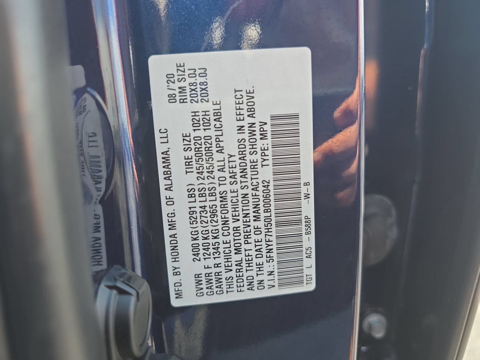 Used 2020 Honda Passport EX-L image 31