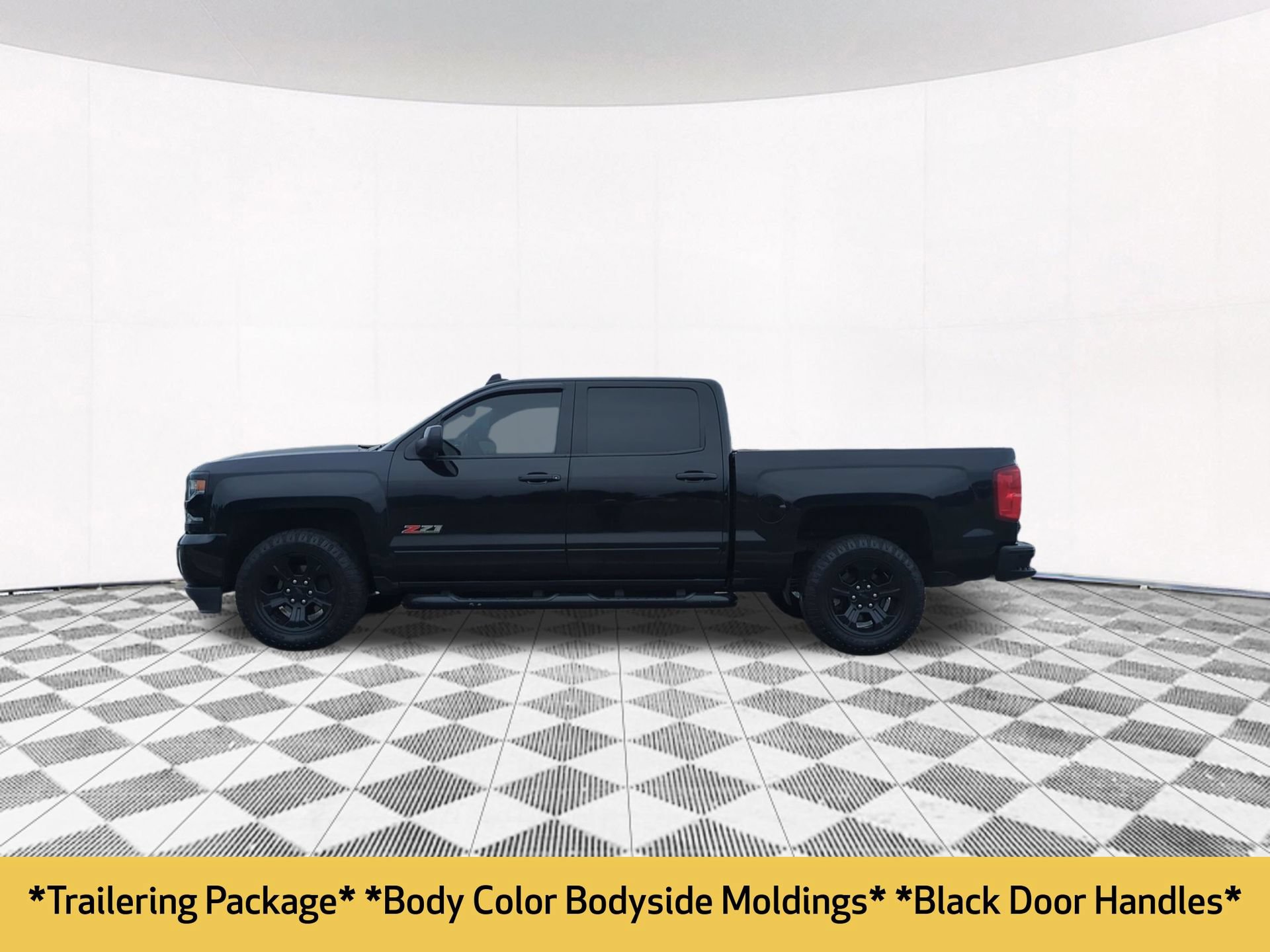 Used 2017 Chevrolet Silverado 1500 LTZ Z71 w/ Midnight Edition AWD/4WD image 7