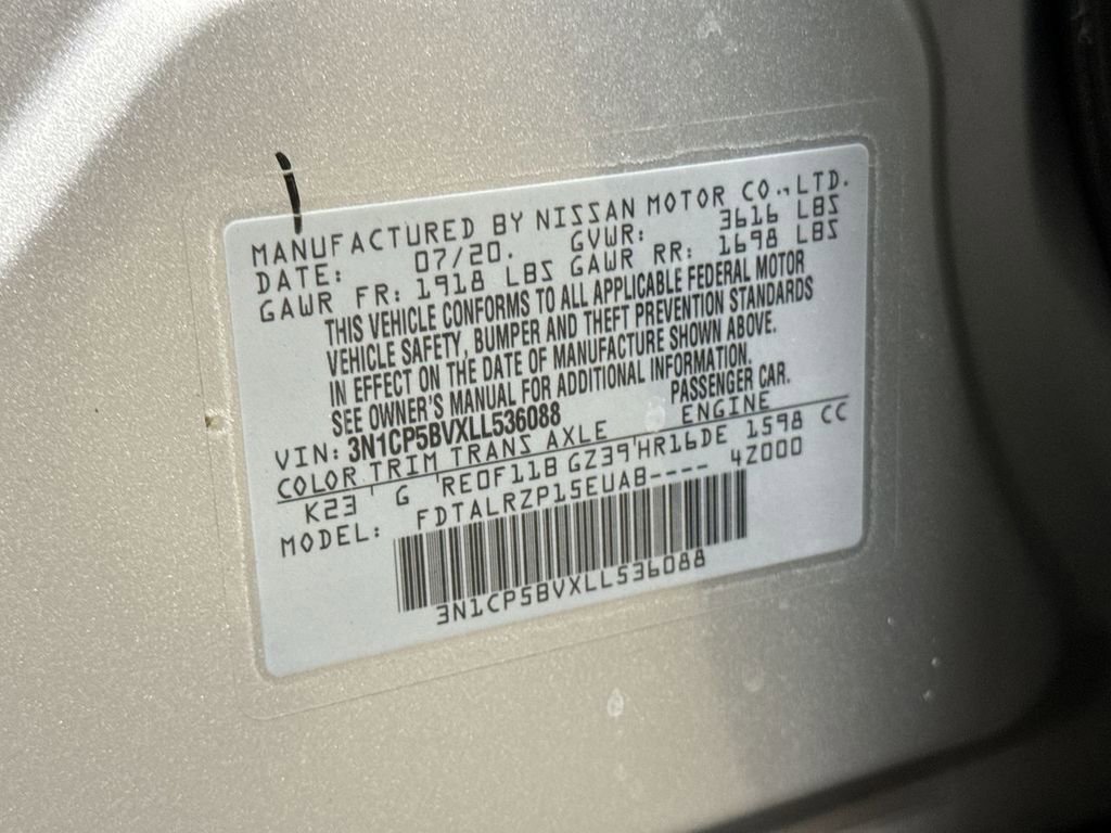Used 2020 Nissan Kicks S FWD image 27