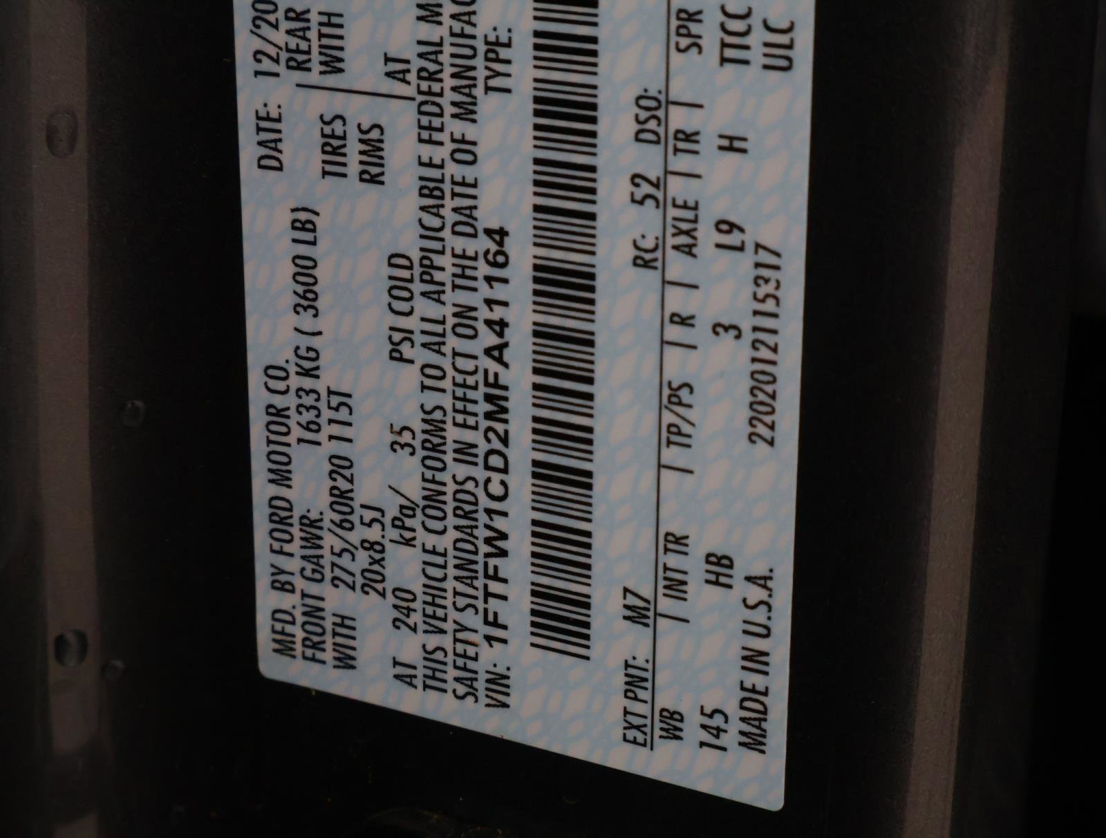 Used 2021 Ford F150 Lariat w/ Max Trailer Tow Package image 22