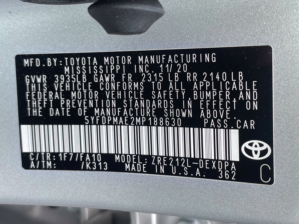 Used 2021 Toyota Corolla L FWD image 34