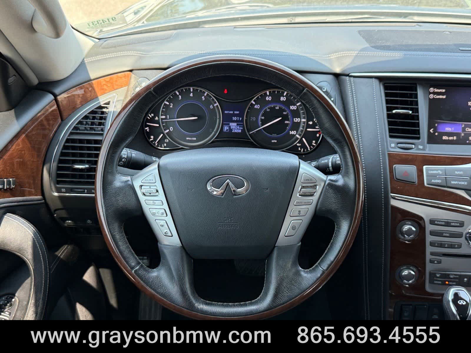 Used 2019 INFINITI QX80 Luxe w/ 22" Wheel Package AWD/4WD image 21