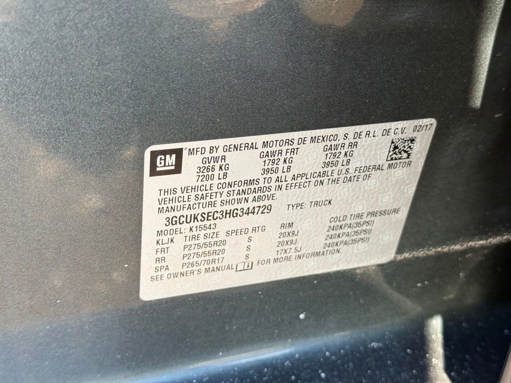 Used 2017 Chevrolet Silverado 1500 LTZ w/ Sport Package image 10