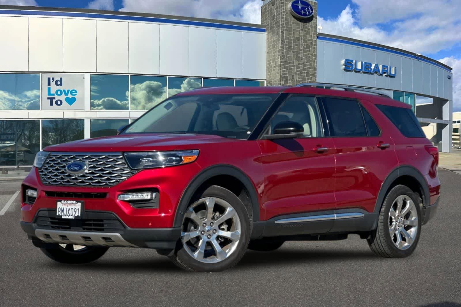 Used 2020 Ford Explorer Platinum AWD/4WD image 1
