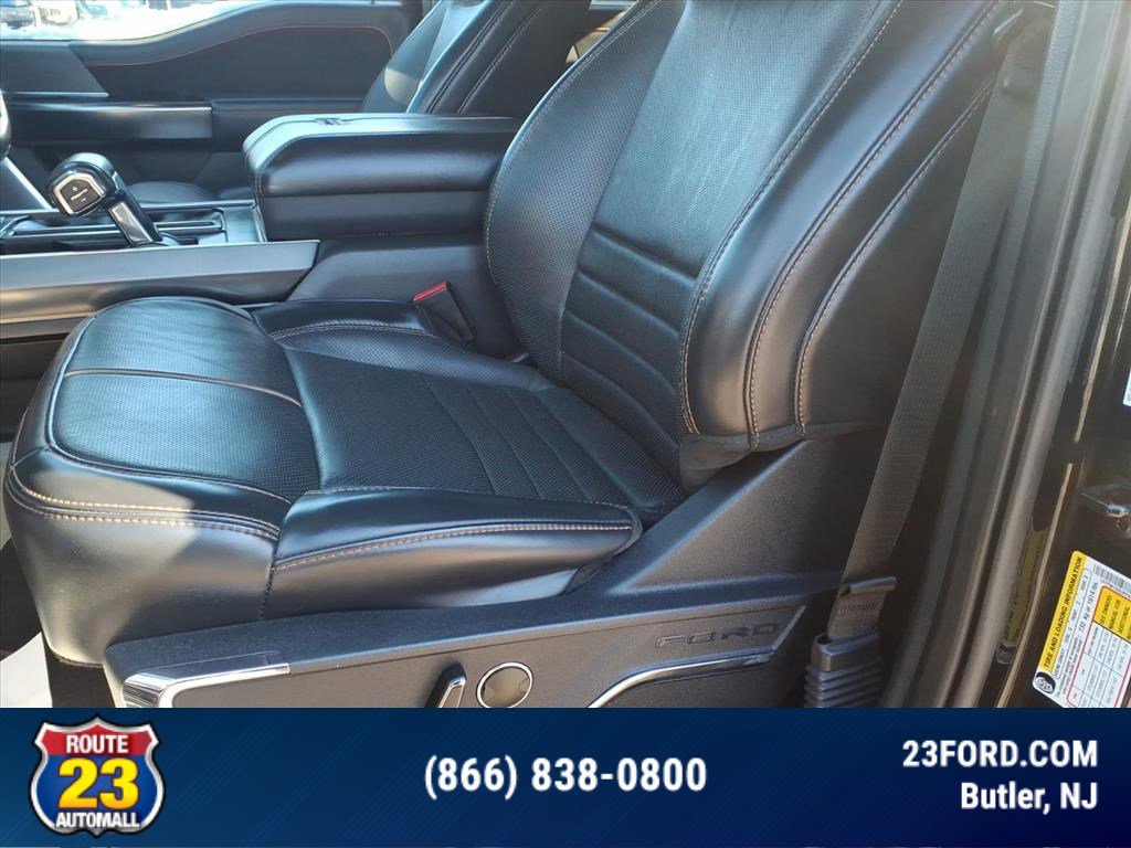Certified 2023 Ford F150 Platinum w/ Equipment Group 701A High image 14