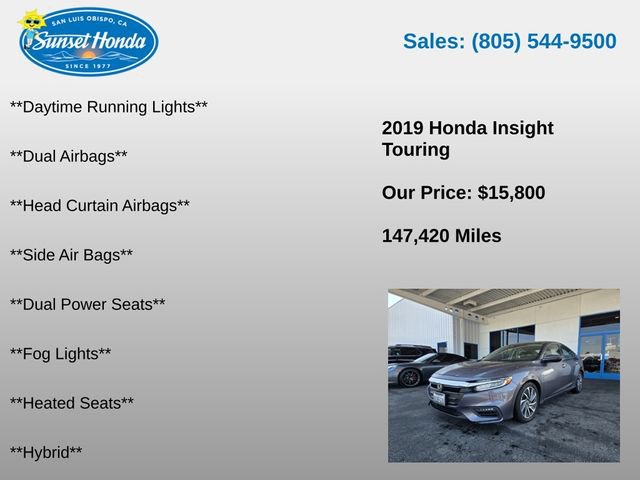 Used 2019 Honda Insight Touring image 6