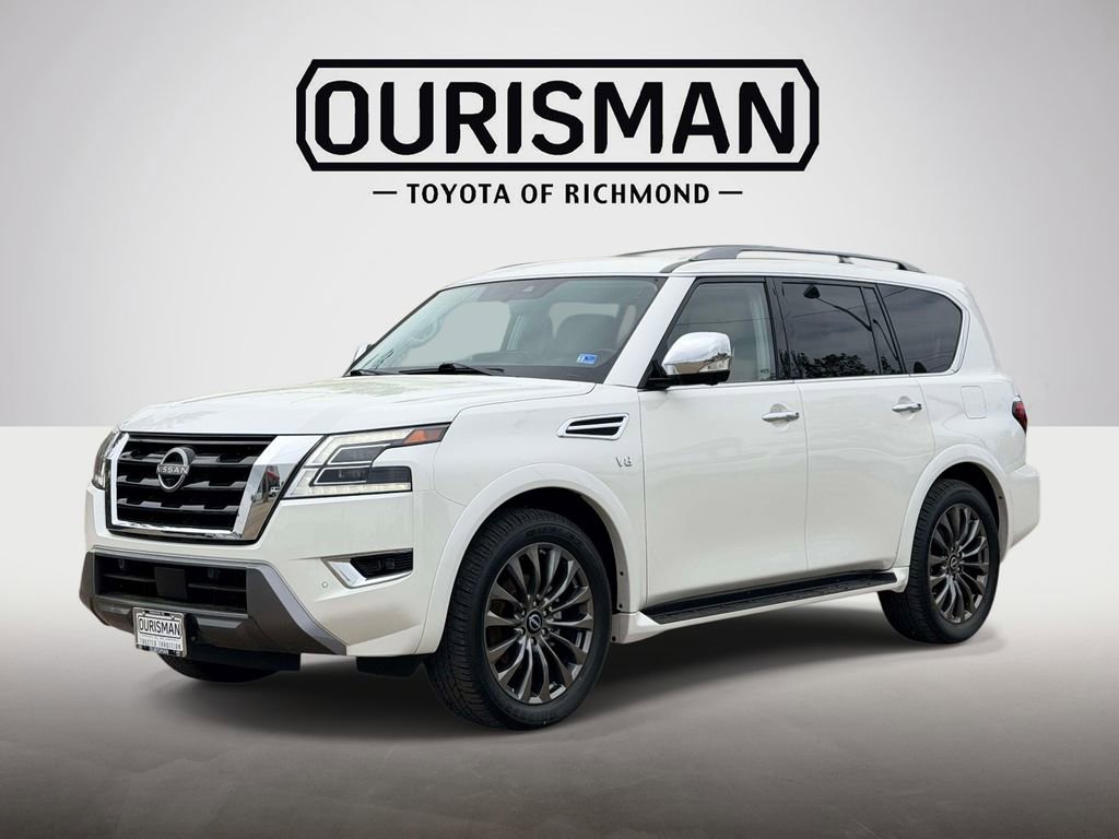 Used 2022 Nissan Armada Platinum w/ Captain's Chairs Package image 3