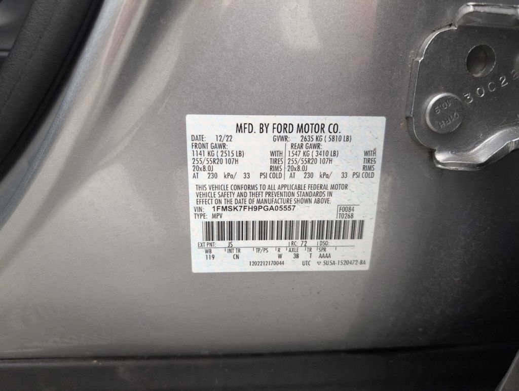 Certified 2023 Ford Explorer Limited w/ Equipment Group 301A image 49