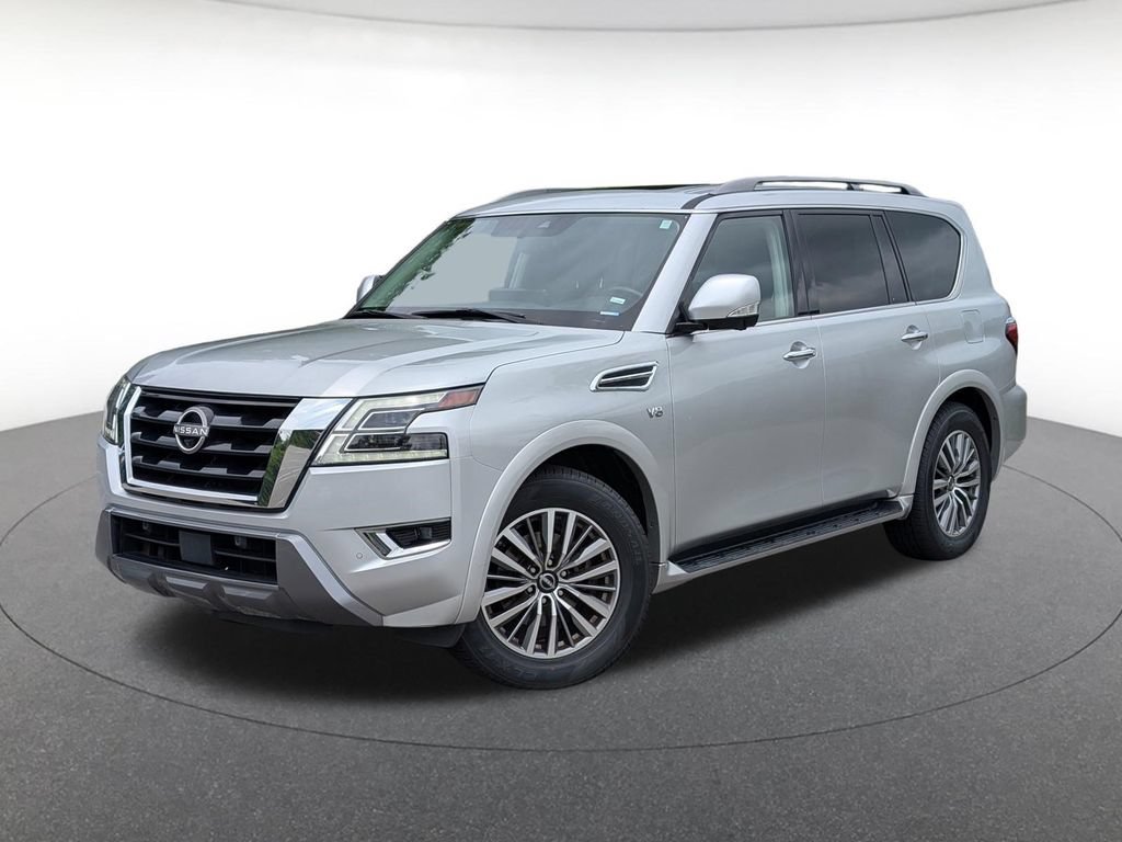 Used 2021 Nissan Armada SL w/ Captain's Chairs Package