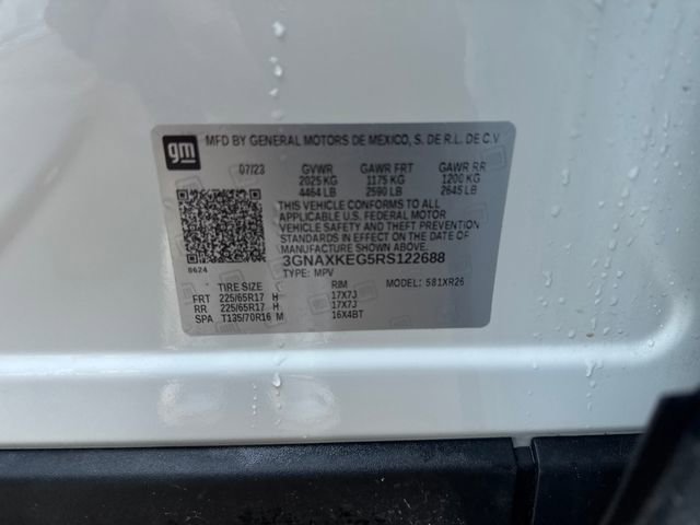 Certified 2024 Chevrolet Equinox LT w/ LPO, Floor Liner Package image 23