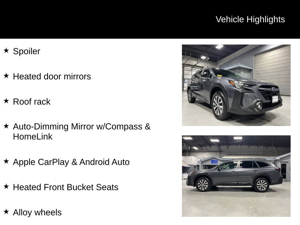 Certified 2025 Subaru Outback Premium AWD/4WD image 14