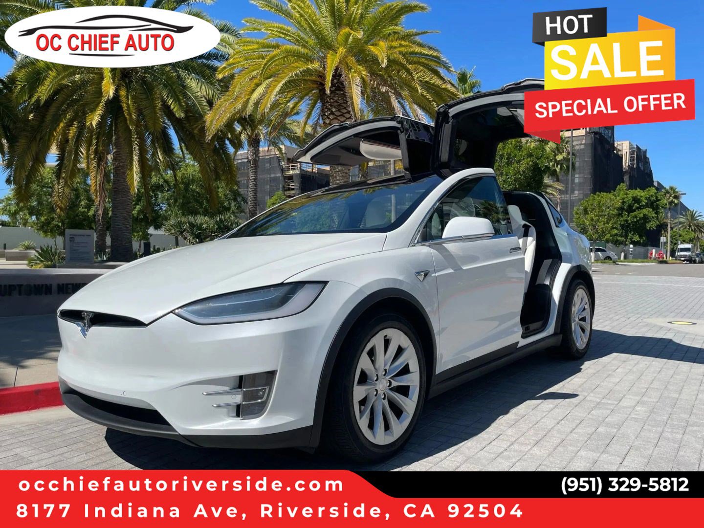 Used 2018 Tesla Model X 75D image 1
