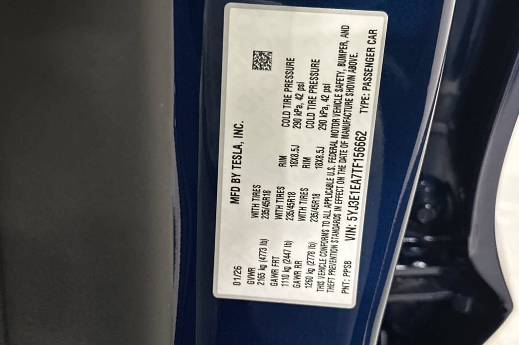 Used 2026 Tesla Model 3 RWD image 34