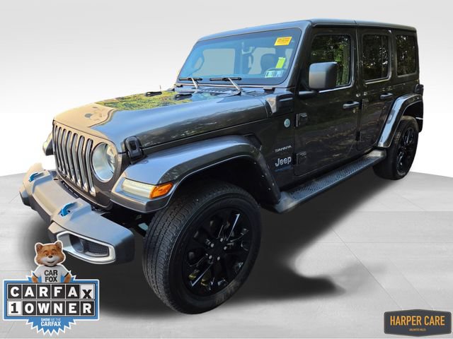 Used 2022 Jeep Wrangler Unlimited Sahara w/ Cold Weather Group AWD/4WD image 1