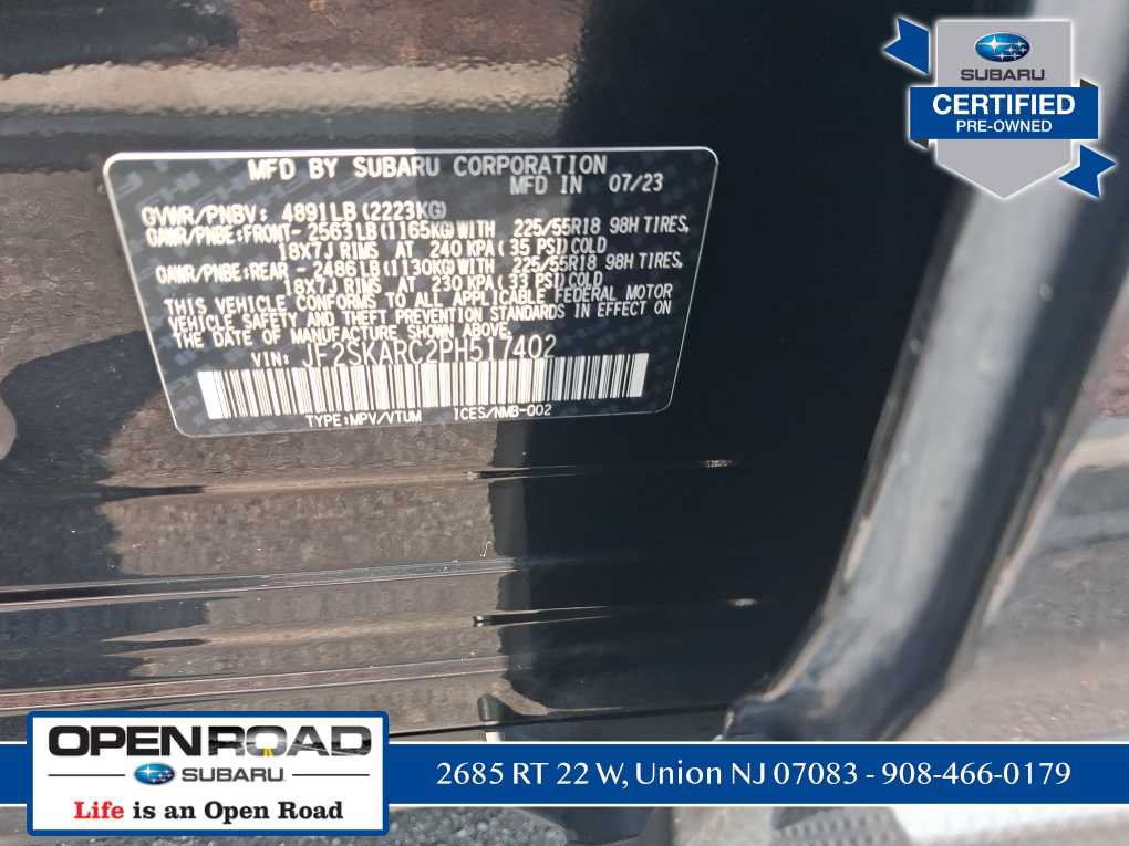 Used 2023 Subaru Forester Touring w/ Popular Package #2 AWD/4WD image 43