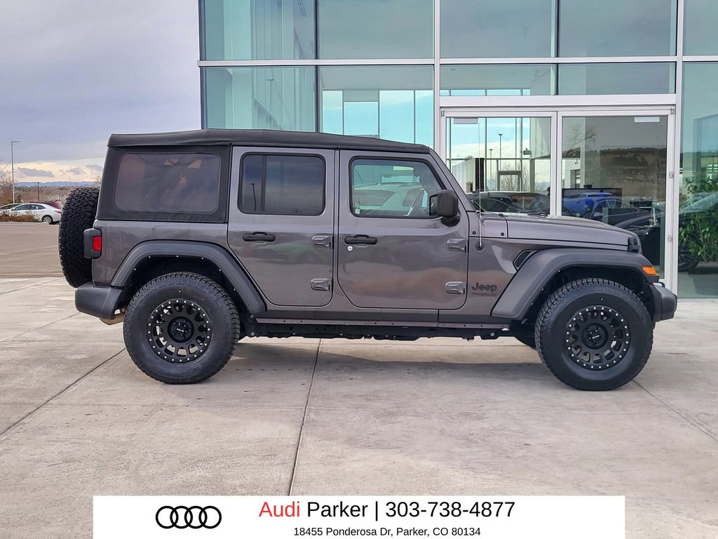 Used 2022 Jeep Wrangler Unlimited Sport image 2