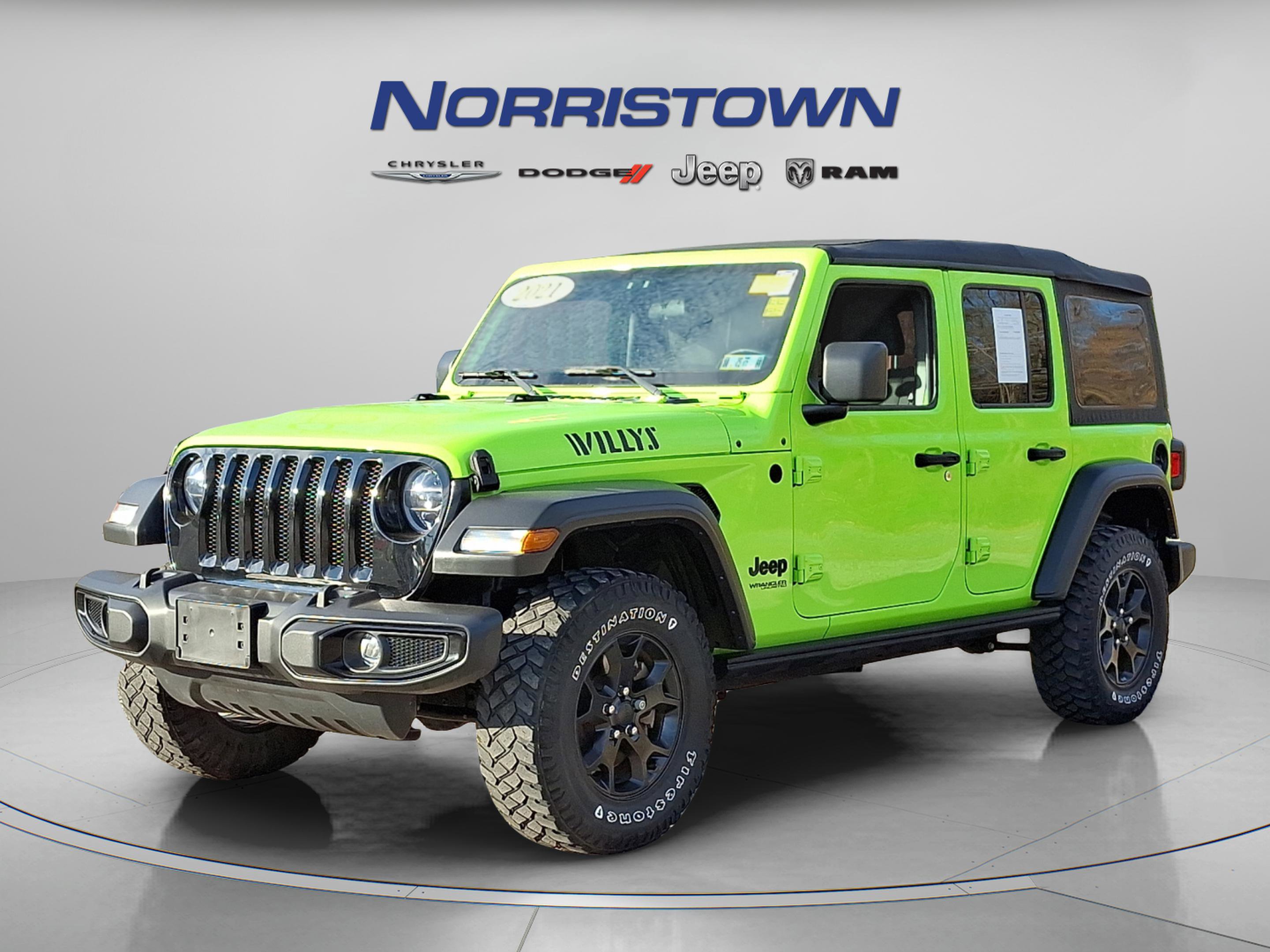 Certified 2021 Jeep Wrangler Unlimited Sport image 3