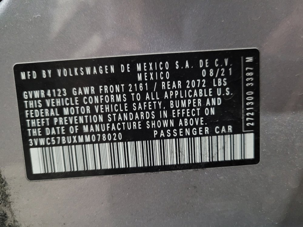 Used 2021 Volkswagen Jetta S w/ Driver Assistance Package image 33