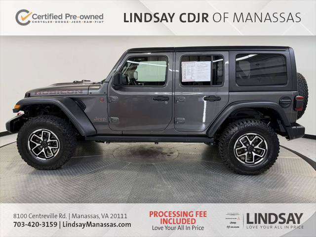 Certified 2025 Jeep Wrangler Unlimited Rubicon AWD/4WD image 6