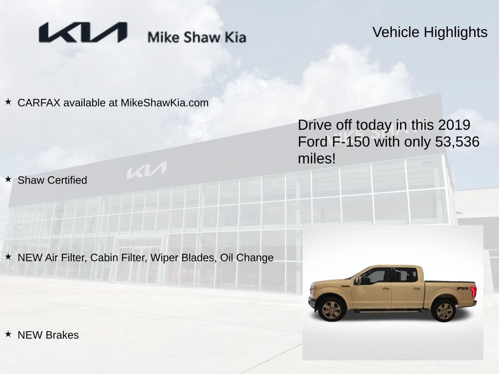 Used 2019 Ford F150 Lariat w/ Equipment Group 502A Luxury AWD/4WD image 9