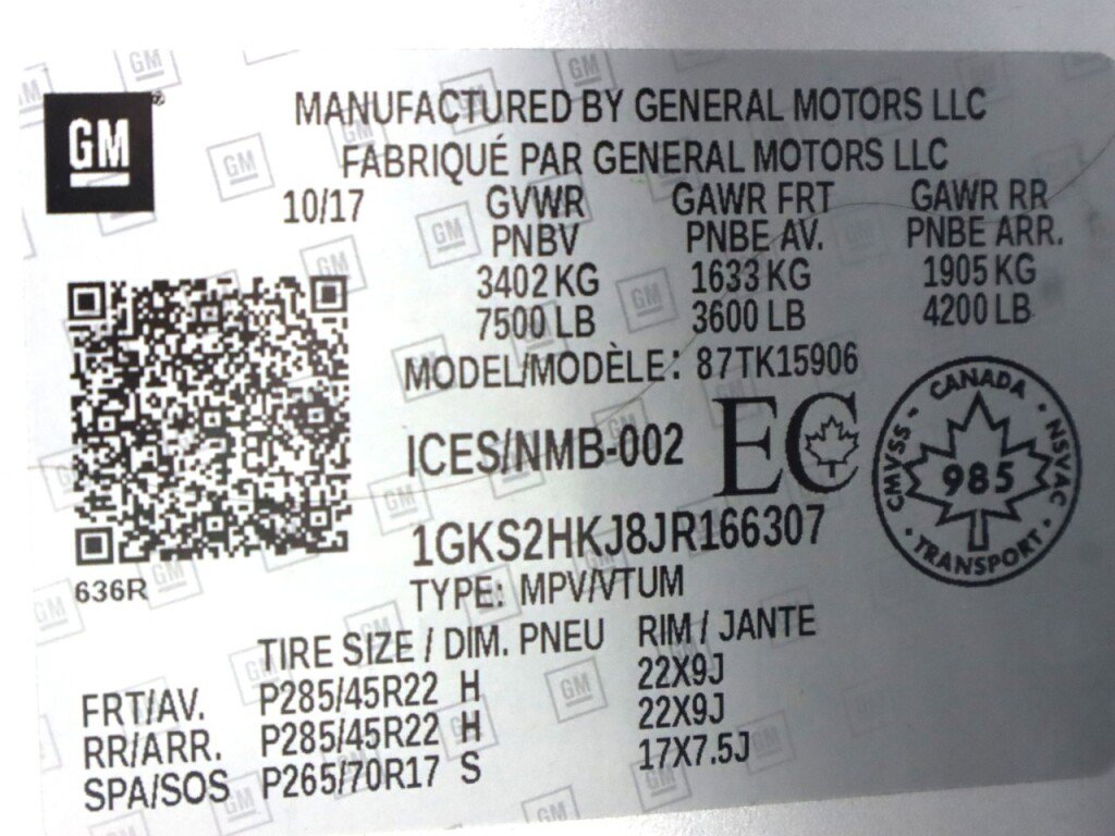 Used 2018 GMC Yukon XL Denali AWD/4WD image 50