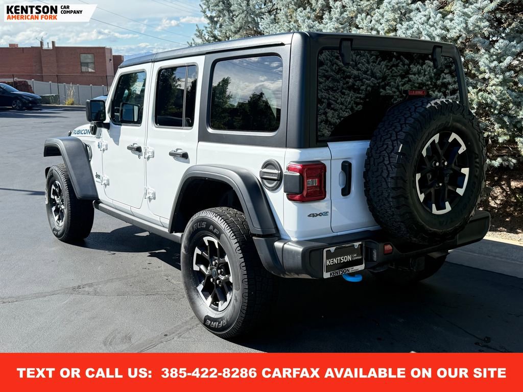 Used 2024 Jeep Wrangler Unlimited Rubicon 4xe image 6