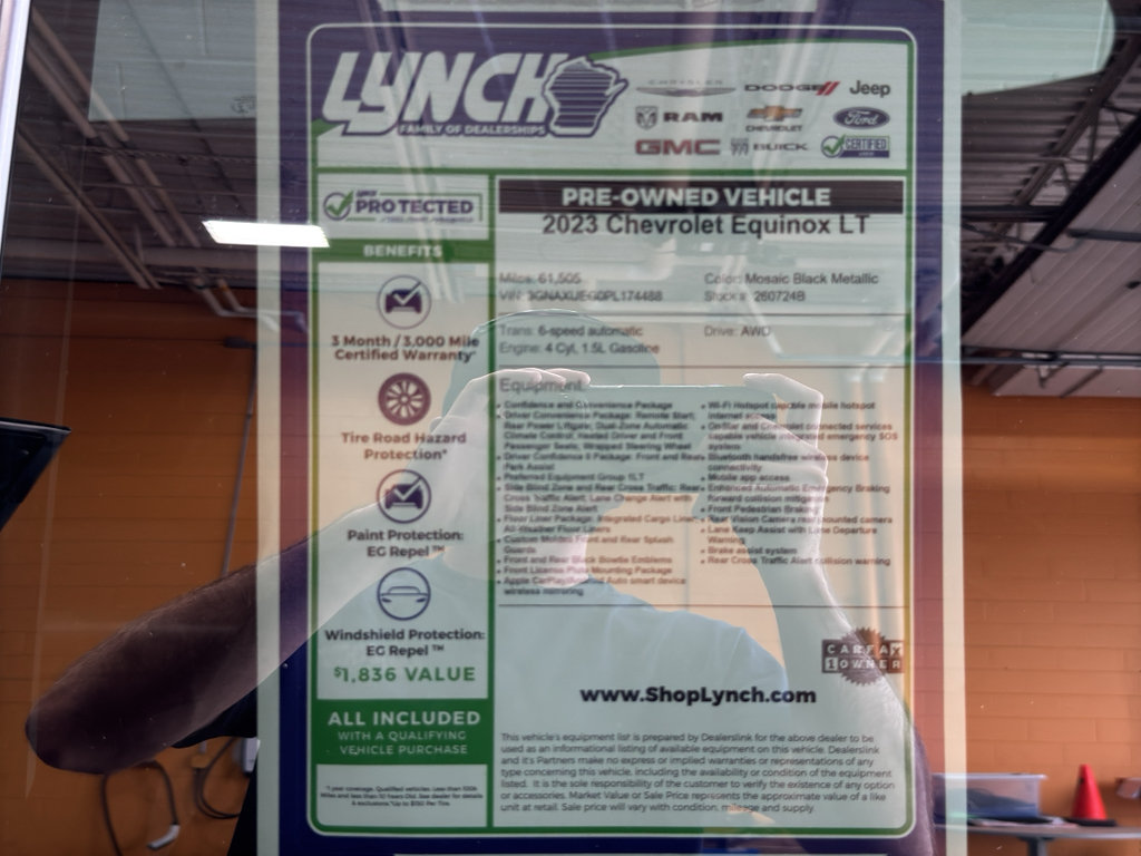 Used 2023 Chevrolet Equinox LT AWD/4WD image 40