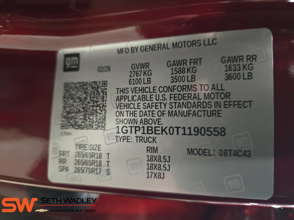 New 2026 GMC Canyon Elevation w/ Convenience Package RWD image 34
